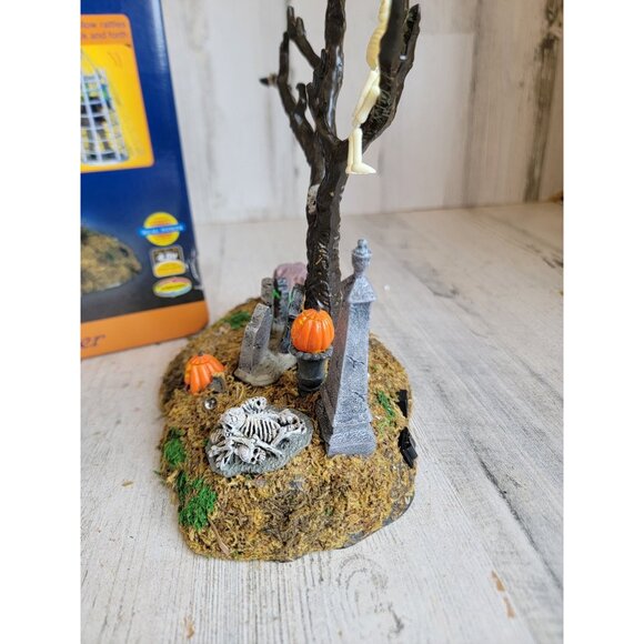 Lemax animated AS IS caged monster spooky town Village accessories Halloween - Picture 9 of 12